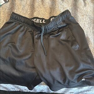 Russell Athletic Men's Black Athletic Shorts